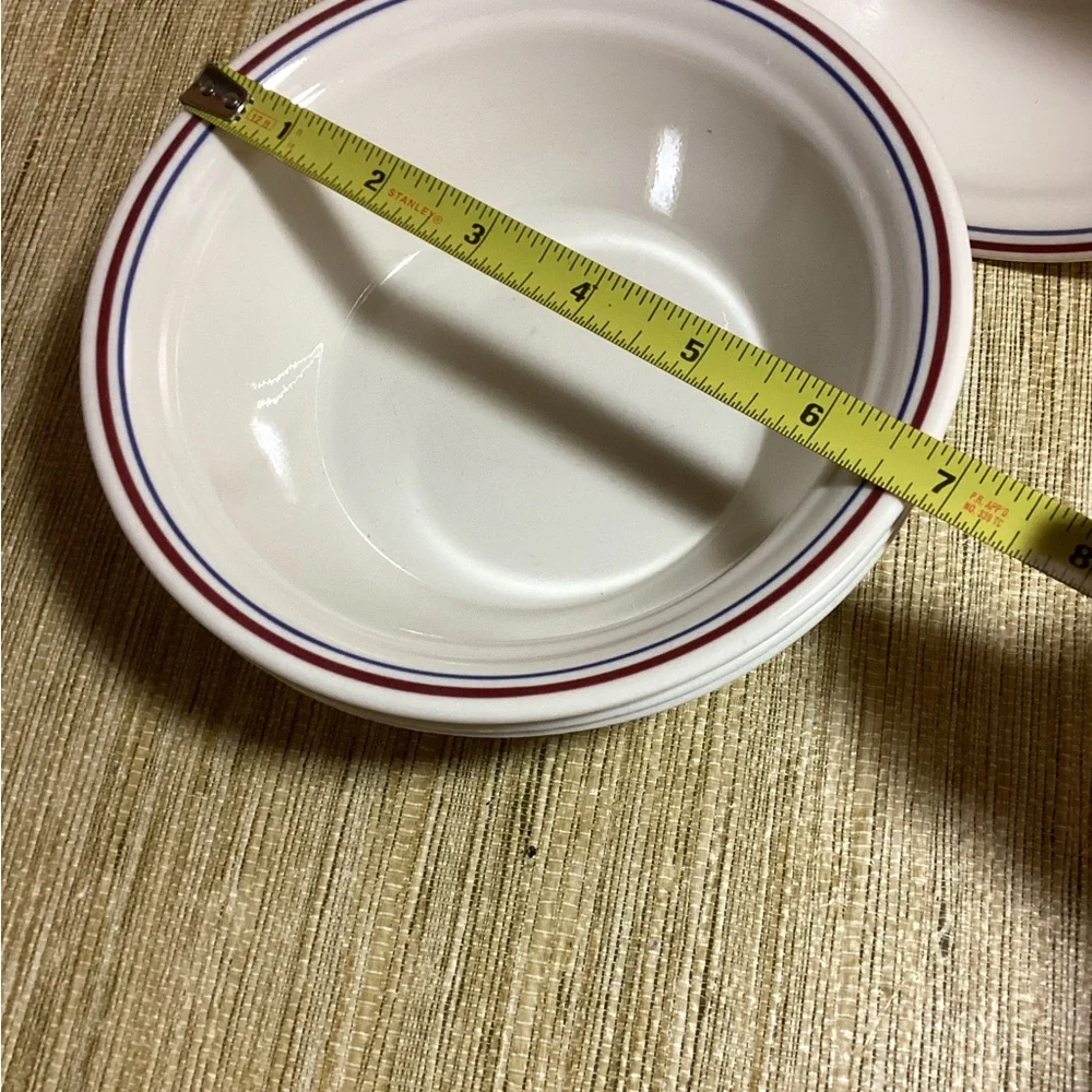 Vintage Corelle Abundance 6.75” Bowls 2” Deep set of 4